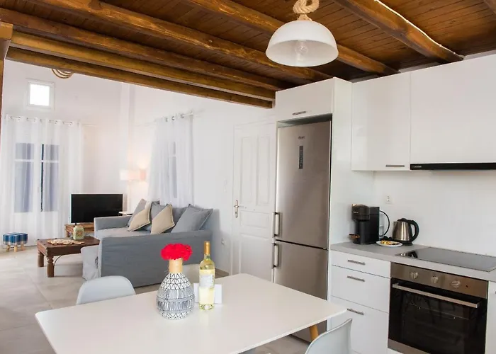 Glamorous 2br In Ornos With Amazing Sea View! Vila